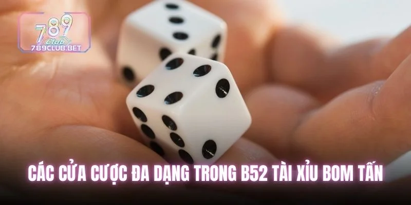 Giải Mã B52 Tài Xỉu Bom Tấn Với 6 Quy Luật Soi Cầu Bất Bại Các cửa cược đa dạng trong b52 tài xỉu bom tấn