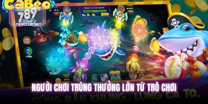 Người chơi trúng thưởng lớn từ trò chơi